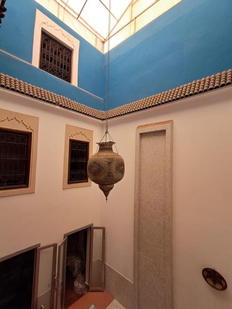 Titled Charming Riad for Sale – Turnkey Guesthouse in Bab Doukkala-6