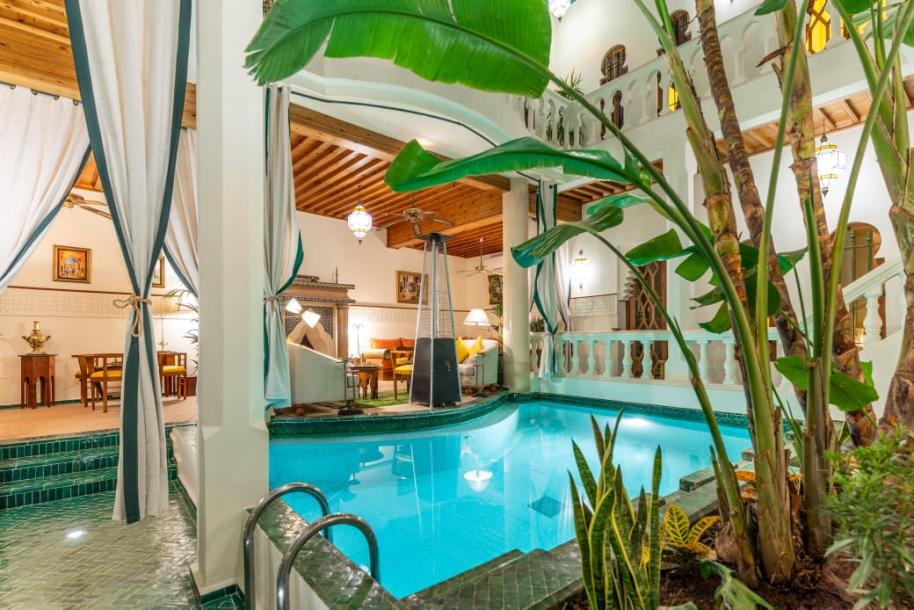 Luxury Titled Riad Guesthouse for Sale – Bab Doukkala, Marrakech-0