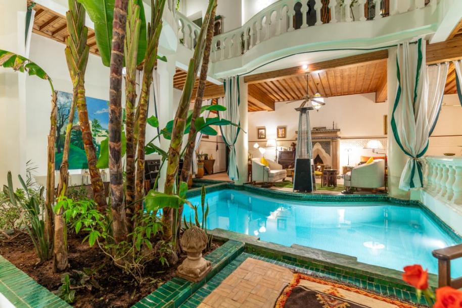 Luxury Titled Riad Guesthouse for Sale – Bab Doukkala, Marrakech-1